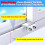 5 PCS Sliding Window Locks, Secure Window Lock with Key, Window Locks for  and Down Windows Horizontal Sliding Windows 2