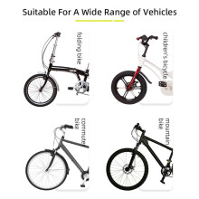 2X Bicycle Bottle Holder Adapter Silicone Road Bike Kettle Cage Conversion Base Without Hole Cycling Accessories Black