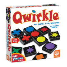Mindware |Qwirkle | The Ultimate Tactical Tile-Laying Game | A Games Night Favourite with a Colourful Twist | Ultimate Strategy Game for Kids & Adult