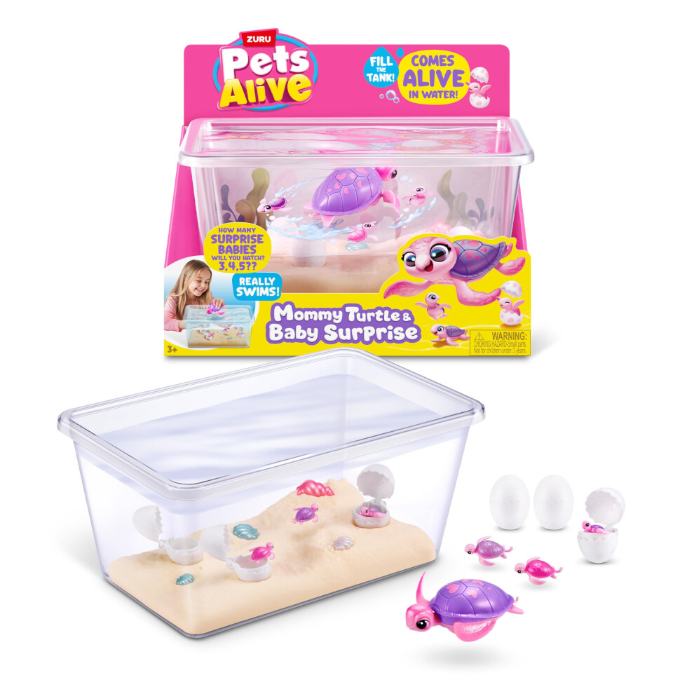 Photos - Other Toys Pets Alive Mama Turtle Surprise by ZURU, Robot Toy Pet Turtle
