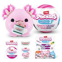 Snackles, Series 2, Random Assortment, Surprise Capsule Plush, Cuddly Squishy Comfort 5 inch Plush with License Snack Brand Accessory, Mini (12.7 cm)