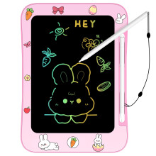 Genialba LCD Writing Tablet for Kids, Colorful Screen Drawing Board for 3-7 Year Old Boys & Girls - Educational Toys for Birthday & Christmas (Rabbit