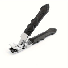 (A) 1Pcs New Curved large opening nail clippers - Ergonomic Toenail Clipper for Thick Nails, Premium Steel Nail Cutter Trimmer