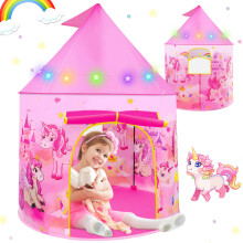 Toys for 3 4 5 6 7 Year Old Girls: Pop Up Tents for Kids Unicorn Gifts for Girls Birthday Presents for 5 6 7 8 Year Old Girl Outdoor Toys for Toddler