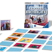 Ravensburger Disney Frozen 2 Mini Memory Game for Kids, Matching Pairs Card Game, 48 Cards, 2 to 6 Players, Ages 3 Years and Up