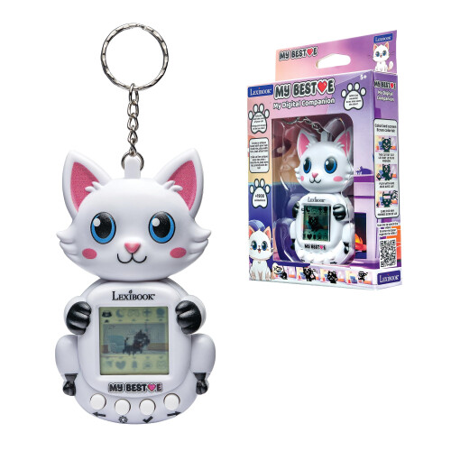 Lexibook, My Best-E Chat Console with LCD Screen and Keychain, JLMBCAT