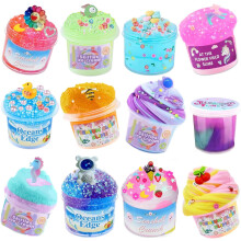 Crunchy Slime Set 12 Packed for Kids,Super Soft and Non-Sticky Stress Relief Clear Slime Kit Toy,DIY Butter Slime Party Favor for Girls & Boys Goodie