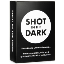 Shot in the Dark: The Ultimate Unorthodox Quiz Game | 2+ players | Adults, Teens, Kids & Families