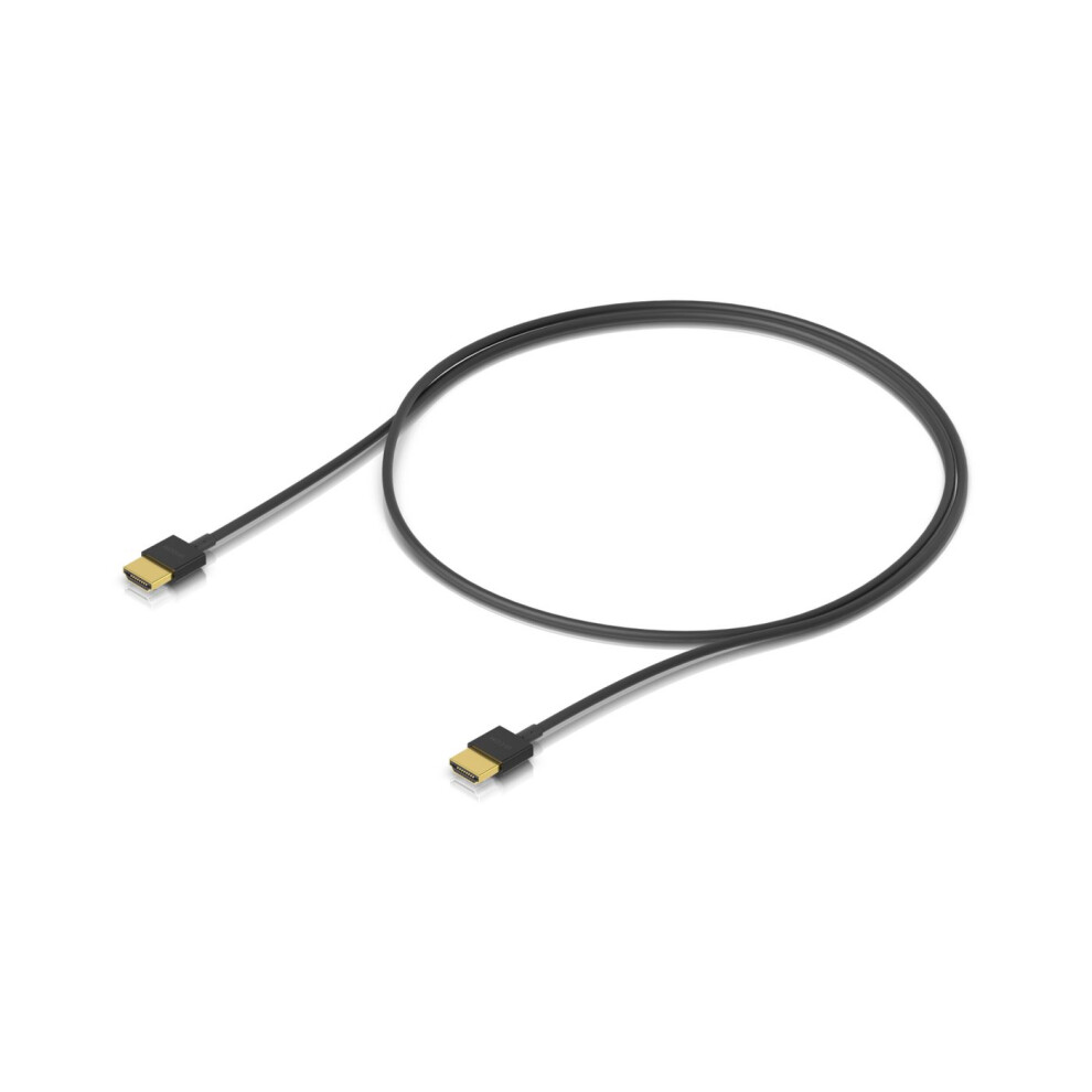 Ubiquiti Nano-Thin Hdmi Cable 1M 38 Awg Thermoplastic Elastomer (Tpe) Black 810084694121