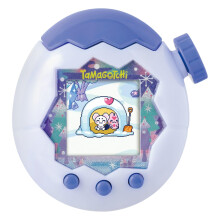 TAMAGOTCHI Paradise Digital White Glacier Shell | Evolved Electronic Pet Toy With Zooming Worlds | Bandai Tamagotchi Paradise Virtual Pets For Kids A