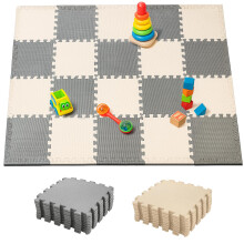YORKING 20Pcs Foam Baby Play Mats 30x30x1cm EVA Baby Floor Tiles Thick Soft Floor Interlocking Mat Waterproof High-Resilience Foam Floor Puzzle Mat f