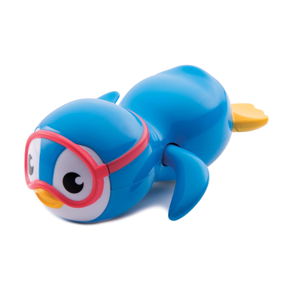 Munchkin Wind Up Swimming Penguing Scuba Buddy Bath Toy | Fun & Interactive Bath Toys For Children And Toddlers | Baby Essentials | Penguin