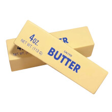 2Pcs Butter Stick Squishy Slow Rise, Cute Viral Salted Squishies Gadgets Slow Rising Fidget, Stress Relief Gifts Decoration for Office Home Travel Wo
