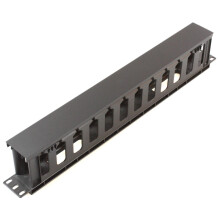 MicroConnect kábelrendező 19" 1U, CABLEMAN-3