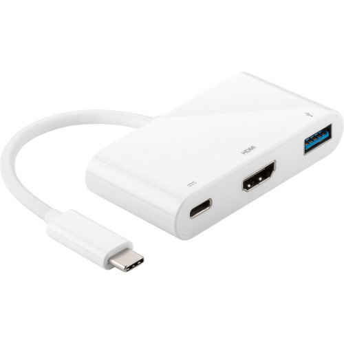 MicroConnect USB-C 3.2 Gen 1 Multiport Adapter hub 020m