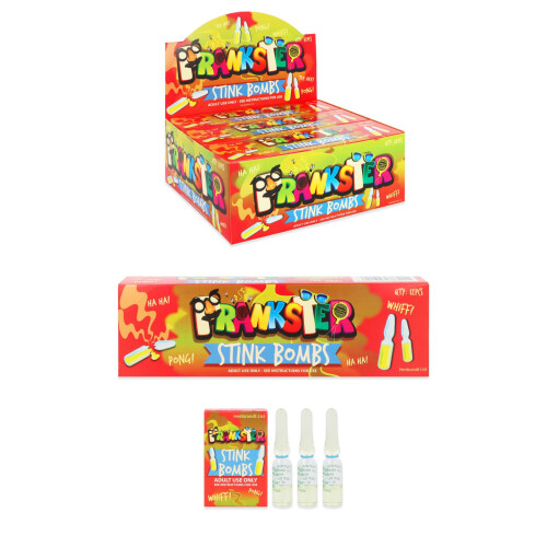 Stink Bombs 3 per box (1.4 ml per vial)