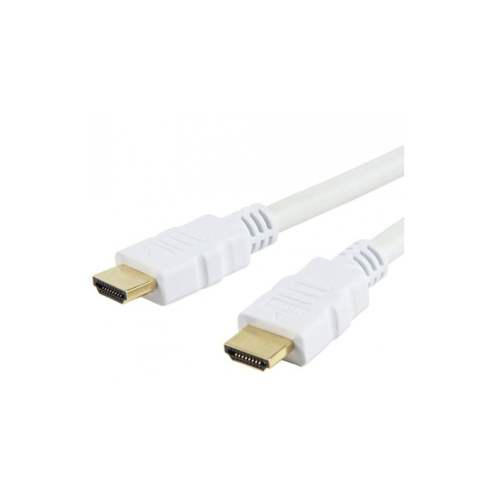 Techly 3M High Speed Hdmi Cable With Ethernet A/A M/M White 8057685306929