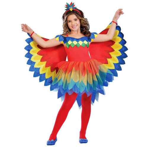 Pretty Parrot Fairy 7-8 Years