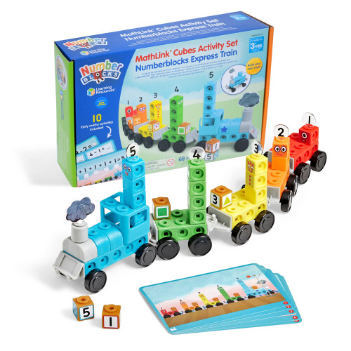 Learning Resources Learning Resources Numberblocks Express Train Activity Set, Ages 3+, Build Numberblocks One to Five, Learn Counting, Addition & Subtraction