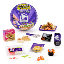 MGA's Miniverse Make It Mini Taco Bell Series 1 - Mini Collectables, DIY, Resin Play, Replica Food, Not Edible, for Collectors & Children Ages 8+