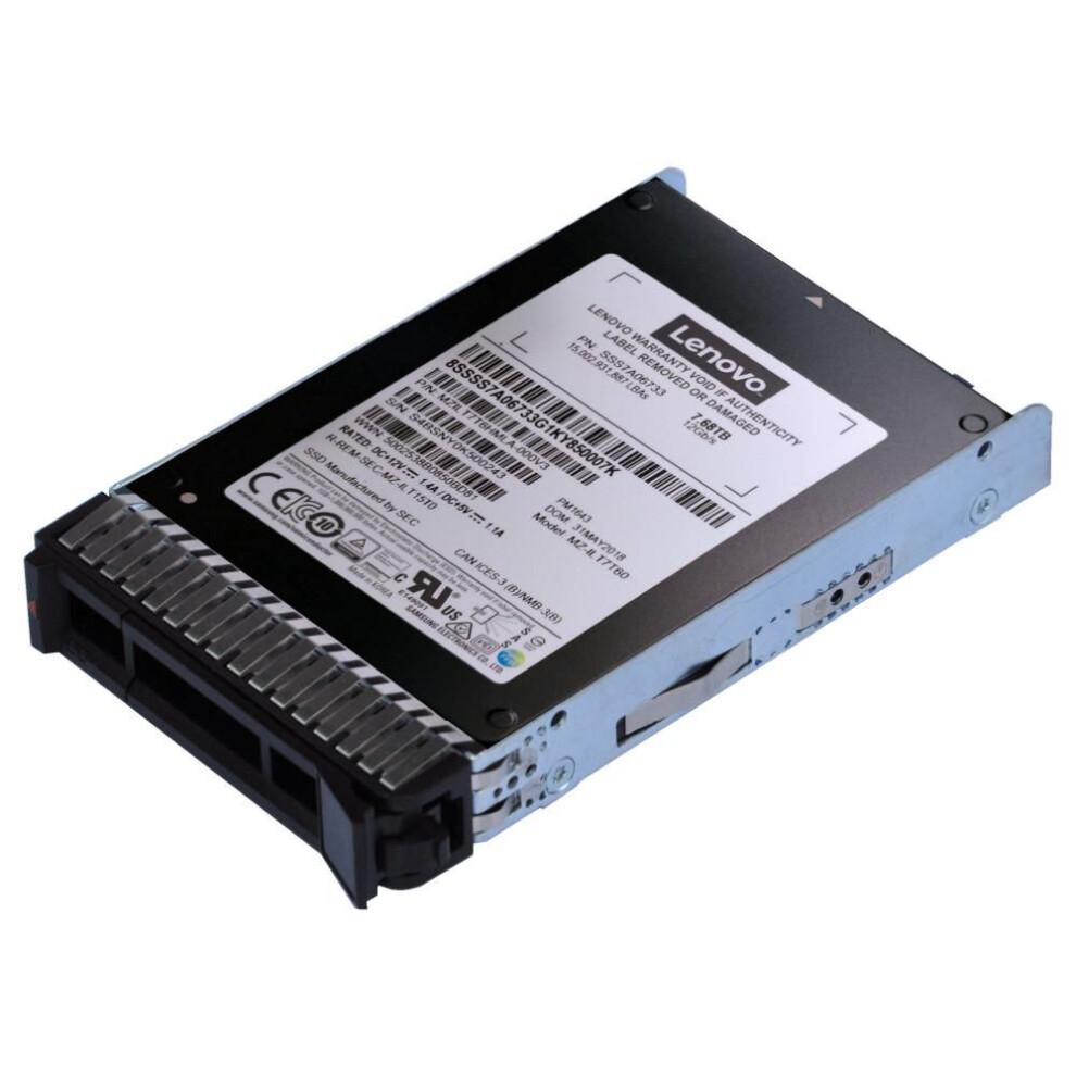 Lenovo Thinksystem 2.5" Pm1643a 960Gb Entry Sas 12Gb Hot Swap Ssd