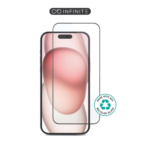 eSTUFF INFINITE iPhone 16 Pro Full Cover Screen Protector. Titan ShieldÂ