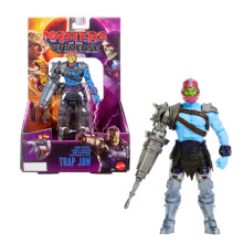 Masters of the Universe Feature Action Figure Cannon Transform Trap Jaw, Twist & Release Move, 5.5 Inch, 2026 Movie Accurate Villain Toy, JKJ03