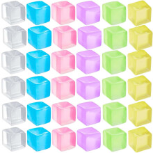 36 Pcs Squishy Nedoh Cube, Mini Nice Ice Cube Squishy, Stress Balls Cubes Squeeze Fidget Toys for Adults & Kids Birthday Bulk Gifts, Sensory Toys for
