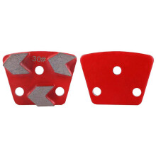 2X 30 Grit Metal Bond Scraper Trapezoid Diamond Floor Grinding Pad Disc for Removing Adhesives Spots Joints