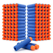 Refill Darts Foam 150Pcs Blue, Universal Soft Bullet Darts for Nerf Gun Elite N-Strike Blasters, Battle Game Toy Accessories for Kids Party Favors an