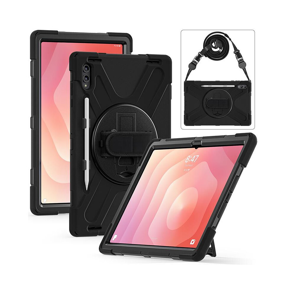 Estuff Galaxy Tab S11 Ultra Austin Defender Case Without Built-In Screen Protector - Black 5715328146044