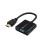 MicroConnect HDMI to VGA Converter Supporting Audio 1