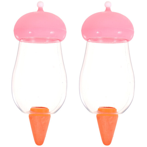 2Pcs Ceramic Mushroom Watering Spikes Automatic Plant Tool