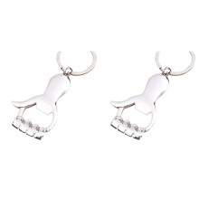 2Pcs Zinc Alloy Bottle Opener for Home Bar and Gift