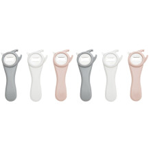 6Pcs Assorted Color Stainless Steel Bottle Metal