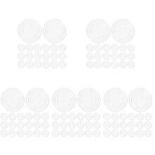 500Pcs Non-Slip Transparent Furniture Cups for Sofa and Chair
