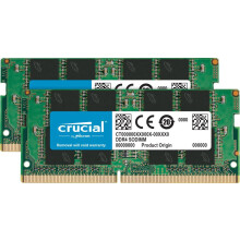 Crucial 16GB Kit (2 x 8GB) DDR4-3200 SODIMM CL22 1.2V
