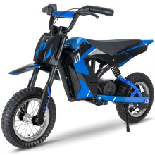 EVERCROSS EV12M Kids Ride On Motorcycle, Electric Motorcycle with 300W Motor, 3 Speed Modos, 9.3Miles Long-Range, 12'' Pneumatic Tire, Motor Cross fo