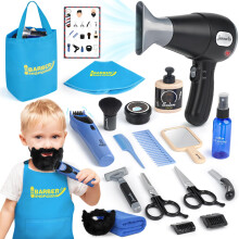 Barber Shop for Kids Role Play Toys for 3+ Year Olds | Hairdresser Role Play for kids | Educational Toys for 3 Year Old Boys | Kids Barber Playset |