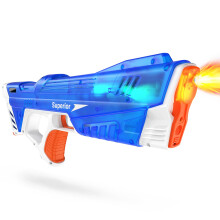 Electric Water Gun for Kids, Electric Toy Gun with LED Flash, Auto Water Blaster with High Powered Battery&Long Range-Gift for Boys&Girls Age 6+, for
