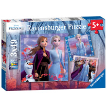 Ravensburger Disney Frozen 2-3 x 49 piece Jigsaw Puzzles for Kids Age 5 Years Up