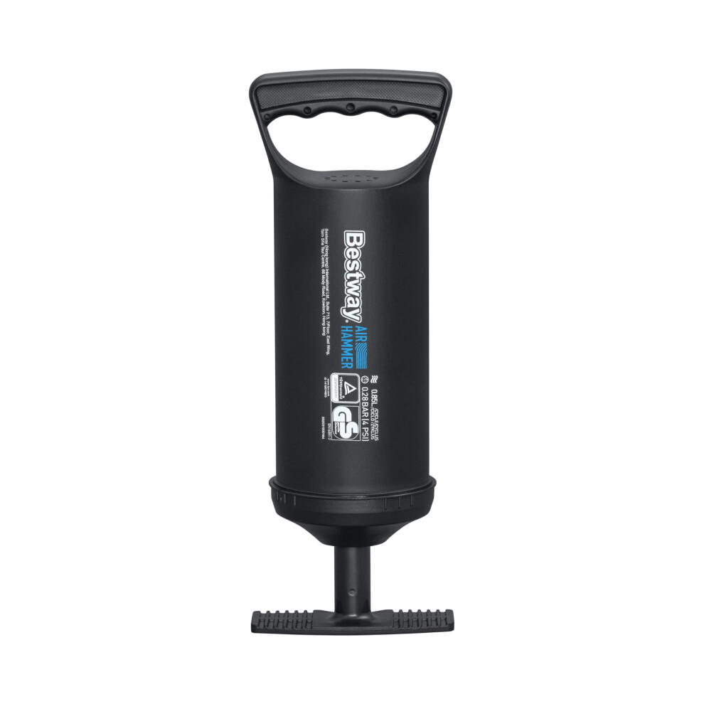 Bestway, Air Hammer Inflation Air Pump for Airbeds, Paddle Boards, Kayaks and other Inflatables, Black, 12 inch-image-OPC-PVMQK6G-NEW