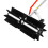gas powered lawn sweeper 43cc hand-pull start leaf collector 9
