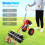 gas powered lawn sweeper 43cc hand-pull start leaf collector 5