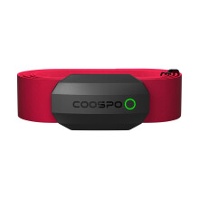 COOSPO Heart Rate Monitor Chest Strap,Bluetooth ANT+ Chest HRM for Running Cycling Gym Fitness, Heart Rate Monitors IP67 Waterproof Compatible with S