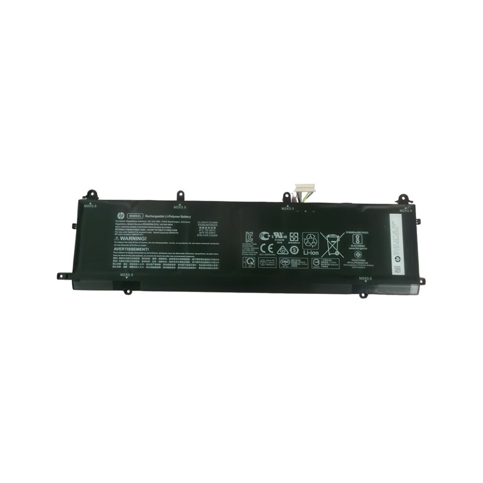 Hp 6-Cell Lithium-Ion Battery 72.9Wh Capacity 11.55V Output Compatible With Spectre X360 15-Eb Series Laptops.