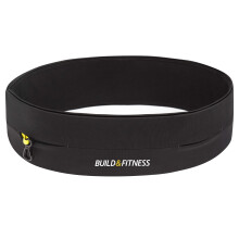 Build & Fitness Running Belt, Flip Waist Belt, Key Clip, Running Phone Holder, Running Pouch for Men and Women, Fits All iPhone's, Samsung's