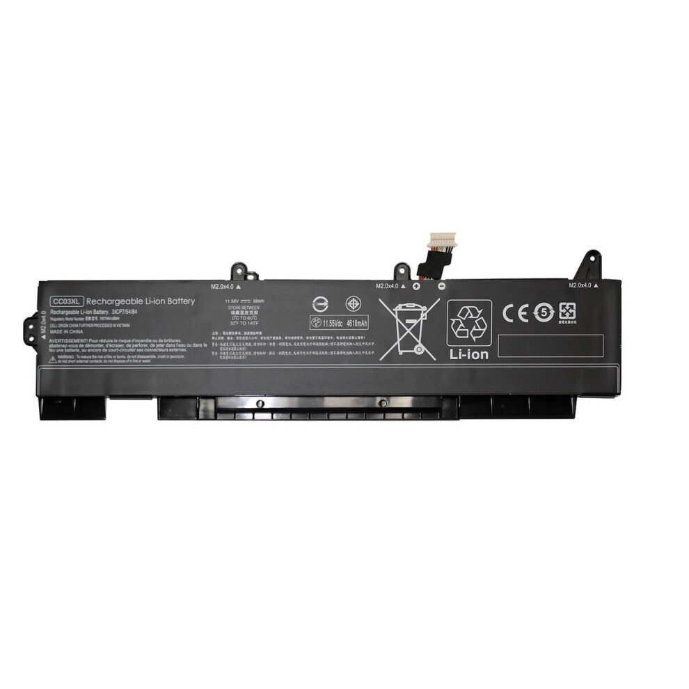 Coreparts Laptop Battery For Hp 51.3Wh Li-Ion 11.4V 4500Mah Black 5704174987413