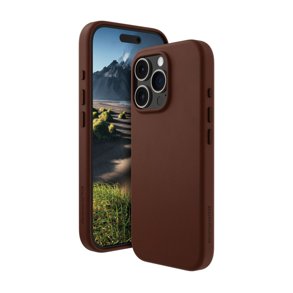 Dbramante1928 Roskilde 2 Magsafe Iphone 16 Pro Tan Dark 5711428063526