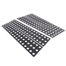 Car Center Pillar Posts Trim for R1T R1S 2022-2024 B Pillar Trim Honeycomb Panel Exterior Accessories